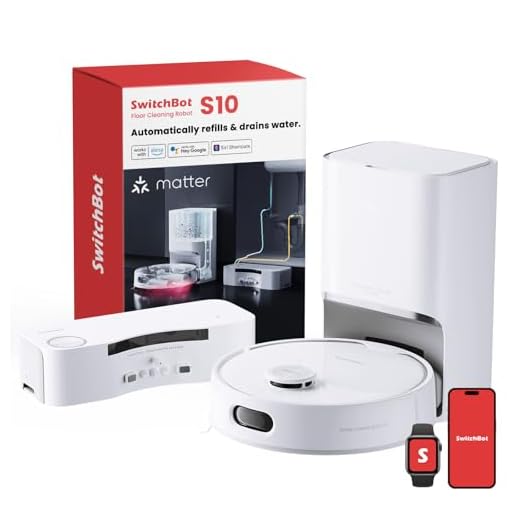 SwitchBot Floor Cleaning Robot S10