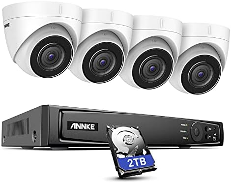ANNKE CT500 3K 5MP PoE IP Security Camera – Outdoor, AI Color Night, Two-Way Audio