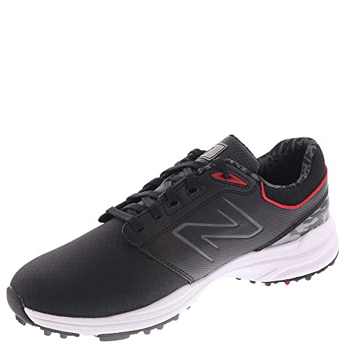 New Balance Men's Brighton Golf Shoe, Black, 8.5