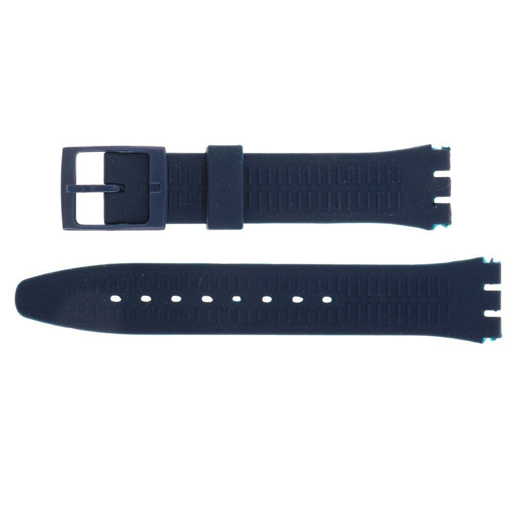 MYADDICTION 17mm Silicone Rubber Watch Strap Band Waterproof Watchbands Steelblue Jewelry & Watches | Watches, Parts & Accessories | Wristwatch Bands (B0CH88MF2Z) Amazon Price History, Amazon Price Tracker