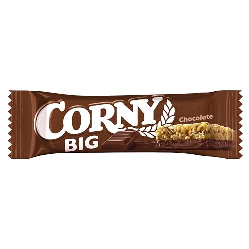 Corny, Big Barritas de Cereales con Delicioso Chocolate con Leche en tamaño XXL - 50 g