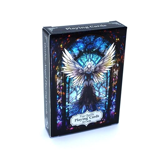 Baraja de cartas Gothic Angel tamaño póker miniatura 2