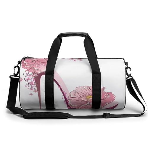 Duffel bag fleur talons hauts pour ne plus manquer de place