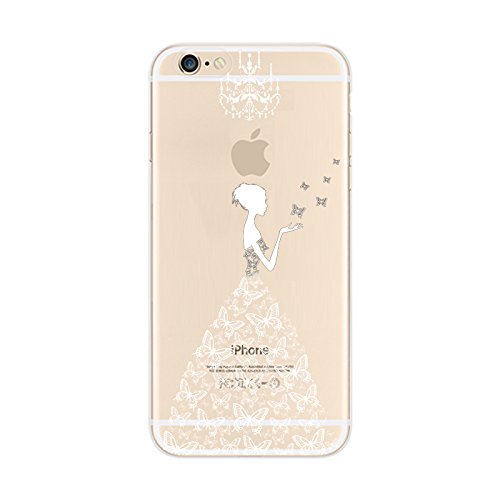 Coque Gel Souple Pour IPhone 6 / 6S - Motif 'Robe Noire' - Protection Incassable - Neuf NOVAGO
