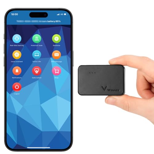 Winnes Mini GPS Tracker 1500mAh 4G