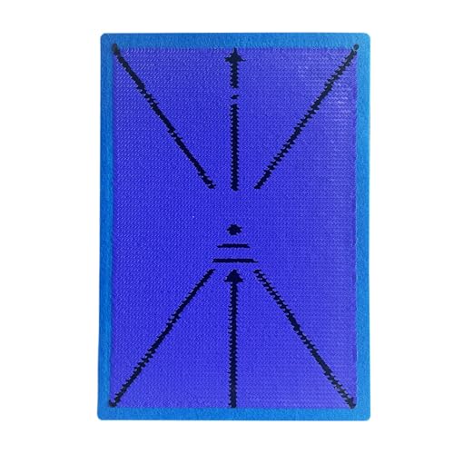 TeeTime. Replacement Sequin Mat - Swing Detection Feedback - Compatible with TeeTime Golf Training Mats - Enhance Your Practice (Blue)