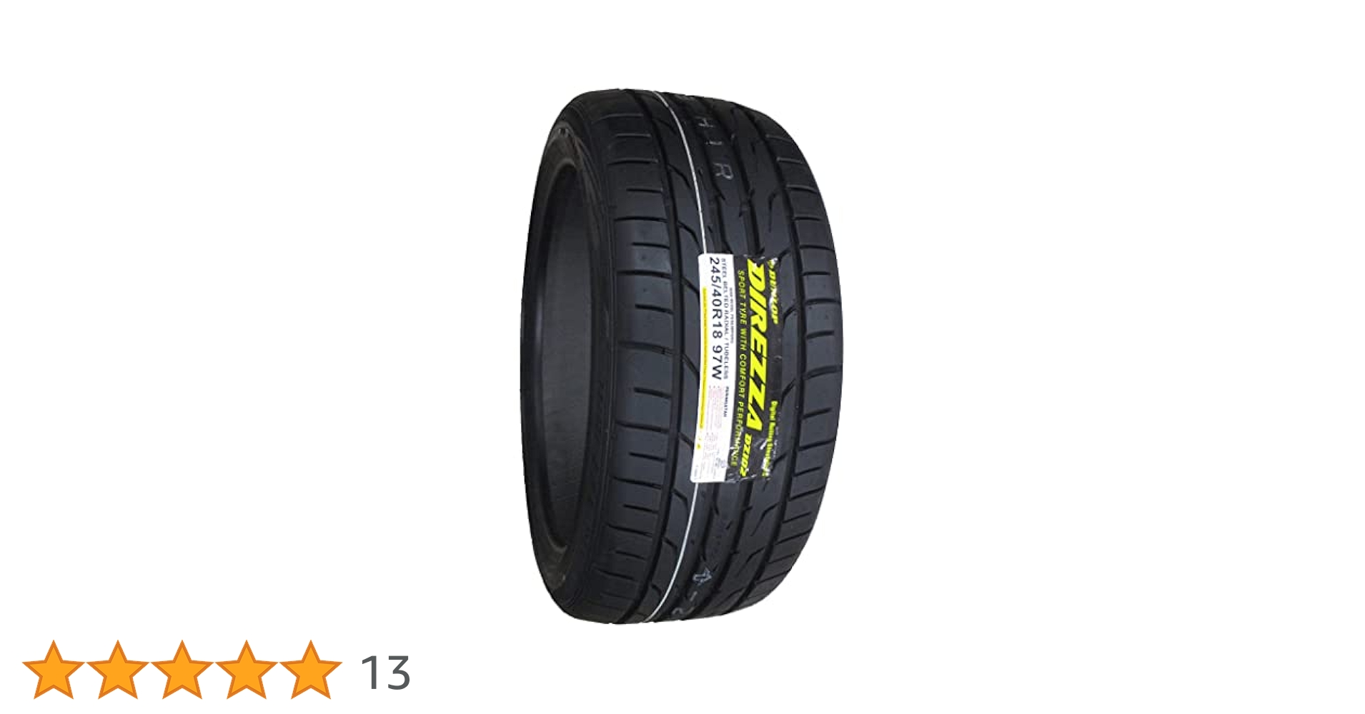カレーパン様送料込　ダンロップ　ディレッツァ　DZ102　225/45R18 DIREZZA 【並行輸入品】225/45R18 4本セット 2024年製造 新品