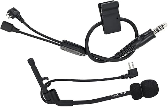 Y-Cable Harness and Microphone Conversion Kit for Comtac Headsets