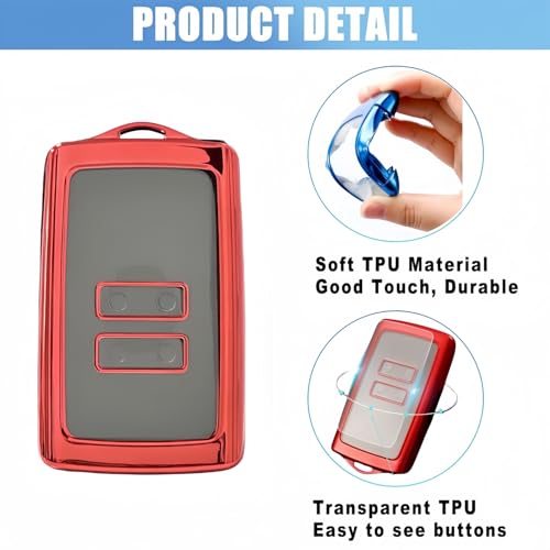 Funda para llave de coche compatible con Renault Austral 2022-2025 TPU 3