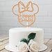 Mouse Inspired Happy Birthday Cake Topper, Cartoon Mouse Themed Birthday Party Decorations, Rose Gold Glitter
