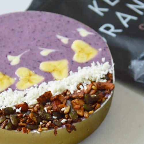 Keto Hana Cocoa & Nuts Breakfast, Snacking Granola, Just 2.2g Net Carbs, High Protein, Healthy Keto Diet Granola (Four 300g/0.6lbs Bags) - Image 6