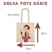 IllustrArte Bolsa Tote Cádiz Diseño Flamenca Imagen de IllustrArte Bolsa Tote Cádiz Diseño Flamenca