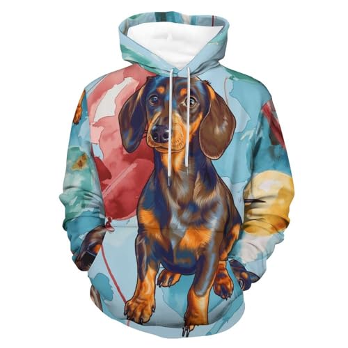 Sweat Chien Ballons colorés Le Pull Chaud et Confortable pour Rompre la Monotonie du Style
