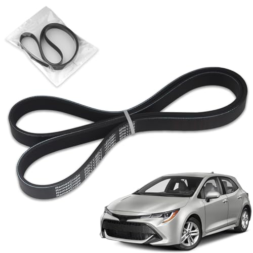 RemaxCrope Engine Serpentine Drive Belt Compatible with Toyota Corolla 2011-2019