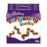Cadbury Curly Wurly Squirlies Chocolate Bag 85 g - Pack of 10