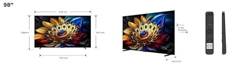 98QLED780-TCL QLED780 Series TV 2,49 m (98 Zoll) 4K Ultra HD Smart TV schwarz 450 CD/m²