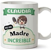 MUGFFINS Tazas Personalizadas para MADRE/MAMÁ - En Español -