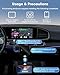 Android Auto Wireless Adapter Android Auto Dongle for OEM Wired Cars Convert Wired to Wireless A-ndroid Carplay Low Latency & Stability, Supports Android 11+