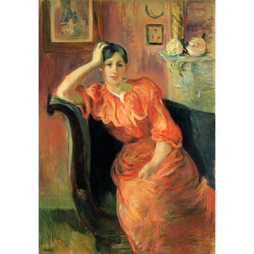 Portrait de Jeanne Pontillon Morisot impression toile 127x101