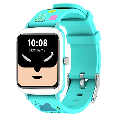 Efolen Kids Smart Watch For Boys Girls, Smartwatch With 22 Sports Modes Alarm Clock Calendaring Camera Music Player , Toys For 3-12 Years Old Boys Girls，Smart Reminders For Calls And Messages, Blue #TOP8