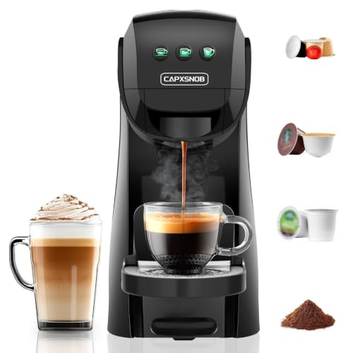 Warriors1 4-in-1 Coffee Maker & Espresso Machine...