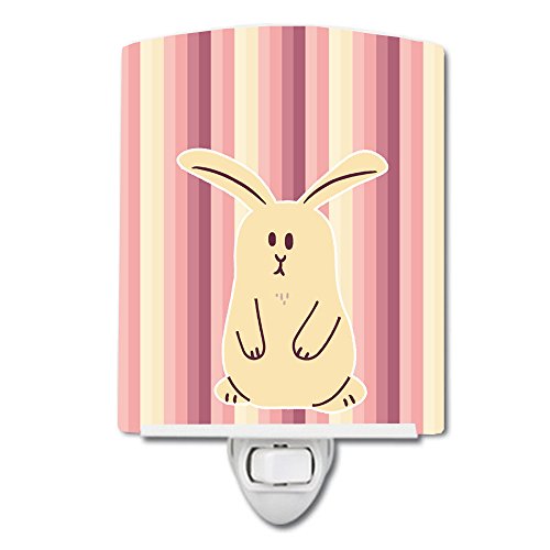 Lámpara de Mesa de Cerámica con Diseño de Conejo miniatura 1
