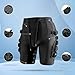 PciDinFo Padded Shorts Gear Hip Protection for Men Tailbone Protector Skateboard Crash Pad for Skiing, S