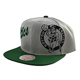 Mitchell & Ness NBA Knock Out Panel Snapback Cap Boston Celtics, gris, Talla única