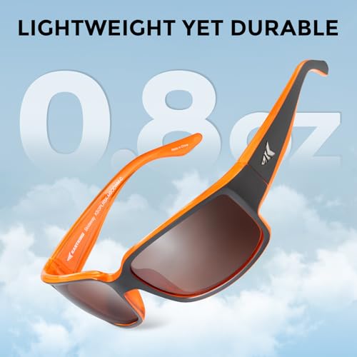 Image of KastKing Skidaway Polarized Sport Sunglasses for Men and Women,Ideal for Driving Fishing Cycling and Running,UV Protection