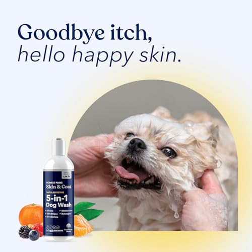 image for Honest Paws Dog Shampoo and Conditioner - Premium Dog Wash for Allergi