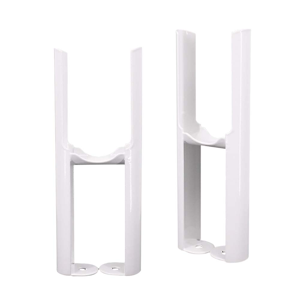 Warmehaus Traditional Radiator 2 Column White Floor Mounting Legs 2PC/Set — image 1