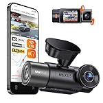 Vantrue N2X 2.7K Dash Cam Front and Inside, 5G WiFi Dual Dash Camera for Car with HDR IR Night Vision, STARVIS 2, GPS, 2.5K/60FPS, LTE Support, 24/7 Parking Mode, Voice Control, Support 512GB Max