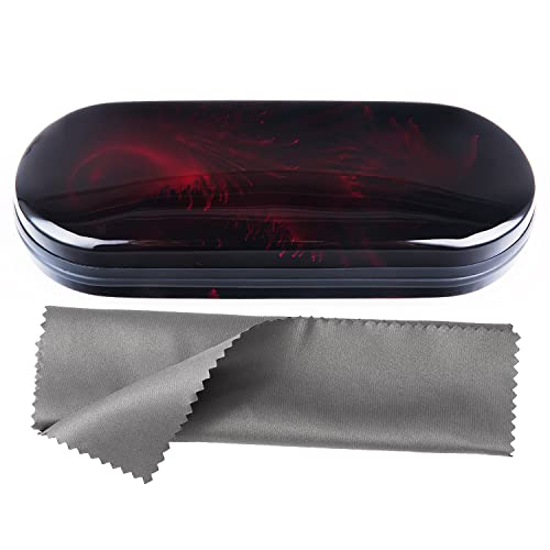 Image of Vemiss Hard Shell Eyeglass Cases, Lightweight Portable Glasses Case for Women Men