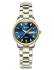 silver watch blue face