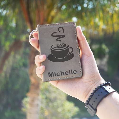 LaserGram ID Holder Wallet, Halloween Sexy Witch, Personalized Engraving Included (Teal)4