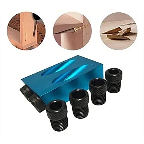 Gabarito Para Furos Chanfrados 6 A 10mm Pocket Hole Jig