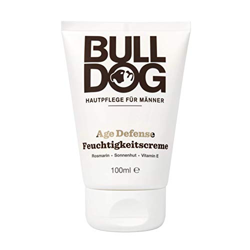 BULLDOG - Hautpflege für Männer | Age Defence Feuchtigkeitscreme | Reduziert die Zeichen von Hautalterung | 100ml