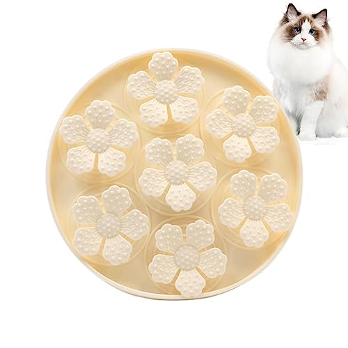 Foway Alfombrilla para fugas para perros – Dispensador de comida lento para mascotas, juguete de enriquecimiento de rompecabezas para perros, cojín para fugas para perros para el baño, alfombrilla