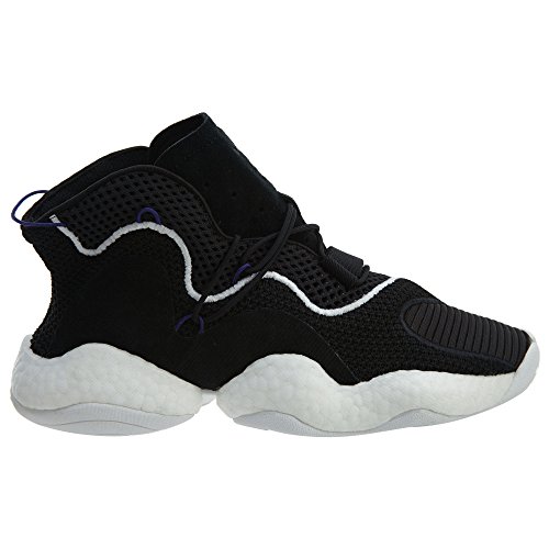 adidas Crazy BYW LVL 1 Core Black/Footwear White/Real Purple 12 D (M)2