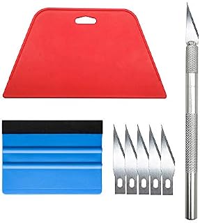 Wallpaper Smoothing Tool Kit for Adhesive Contact Paper Application Window Film Craft Vinyl