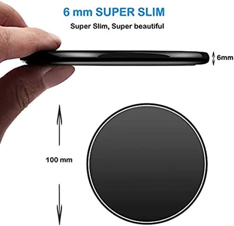 Miniatura 3 de Cargador inalámbrico rápido de 9 W para iPhone 14131211, Galaxy S23S22S21, cargador de teléfono inalámbrico con protección contra cortocircuitos,