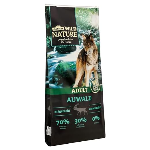 Dehner Wild Nature Hundetrockenfutter Adult, Auwald, 12 kg