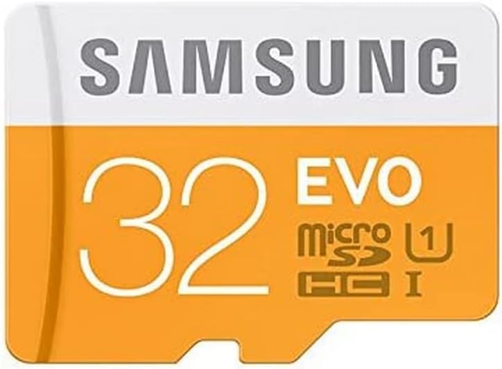 Samsung Memory 32GB Evo MicroSDHC UHS-I Grade 1 Class 10 Memory Card with SD Adapter