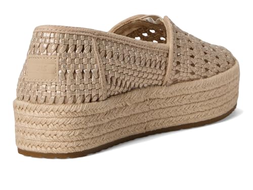 Image of TOMS Women's Valencia Platform Espadrille, Textile Upper, OrthoLite Insole