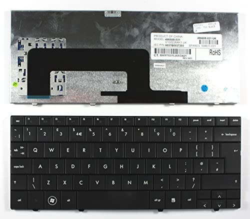 Clavier de remplacement ordinateur portable pour HP Mini 1199ec noir UK PC