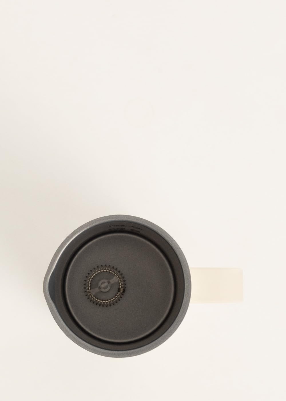 CREATE/MILK FROTHER/Mousseur à lait électrique blanc cassé/Écran tactile, 4 programmes automatiques, système de sécurité, 350ml, utilisation à chaud et à froid, 400 Watt