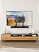 Mounting Dream Soundbar Mount Bracket for Mounting Above or Under TV Fits Most of Sound Bars Up to 15 Lbs, with Detachable Long Extension Plates MD5420