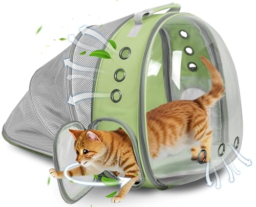 Expandable Bubble Cat Backpack Carrier for Travel
