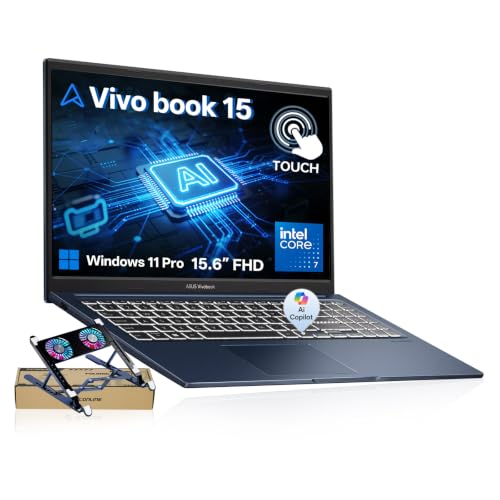 Image of ASUS Vivobook 16 FHD Touchscreen Core 7 350 AI Laptop, 64GB DDR5 2TB SSD