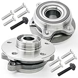 2Pcs 513301 Front/Rear Wheel Bearing Hub Assembly Compatible with Audi A4 A5 A6 A7 A8 Quattro 2011-2018, Allroad 13-16, Q5 2009-2017, for Audi Rs5 Rs7 S4 S5 S6 S7 S8 Sq5 2014-2017, 5 Lugs w/ABS